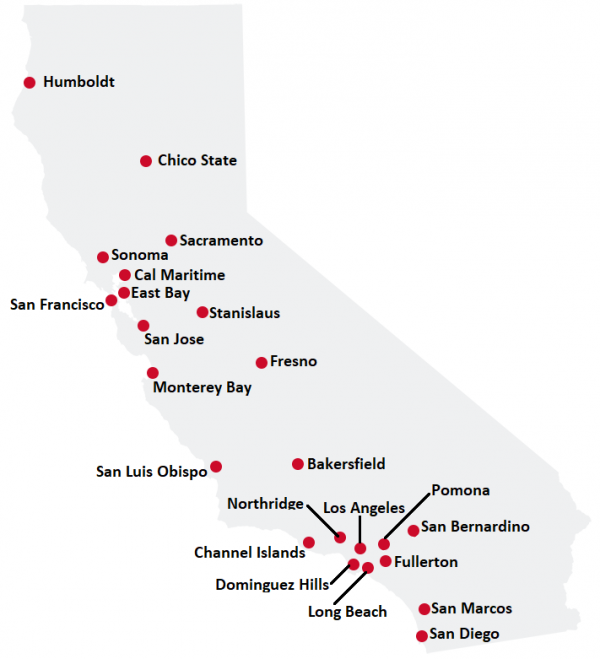 CSU Map